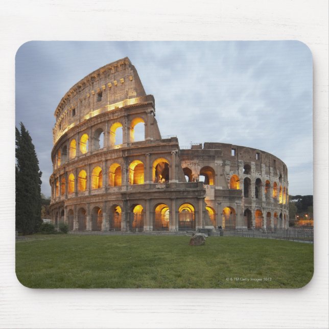 Mousepad Coloseu em Roma, Itália (Frente)