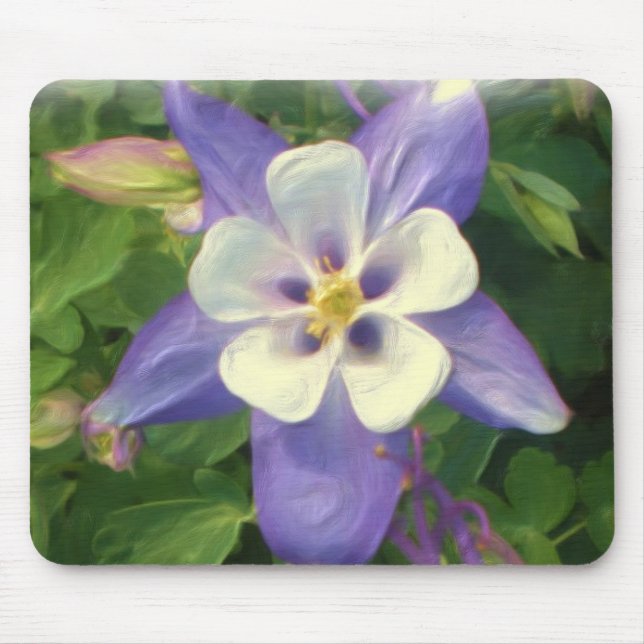 Mousepad Columbine (flor) (Frente)