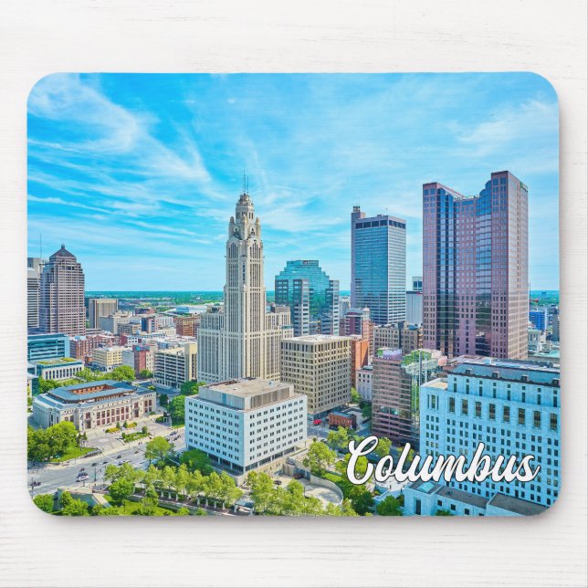 Mousepad Columbus, Ohio, Estados Unidos (Frente)