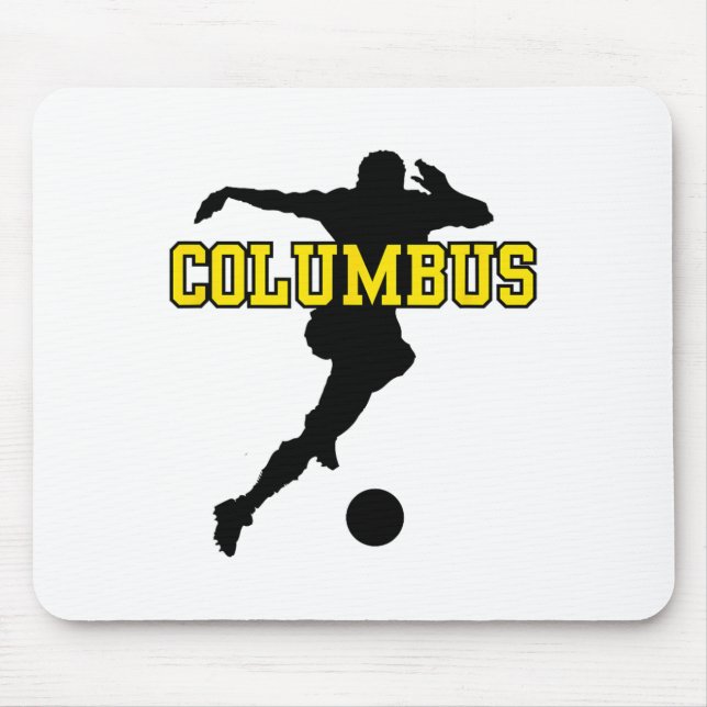 Mousepad Columbus Soccer Fan Support Stadium Show Your Prid (Frente)