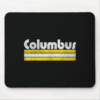 Mousepad Columbus Soccer Vintage City 