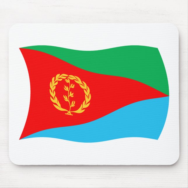 Mousepad com a Bandeira da Eritreia (Frente)
