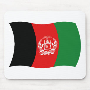 Mousepad com a Bandeira do Afeganistão