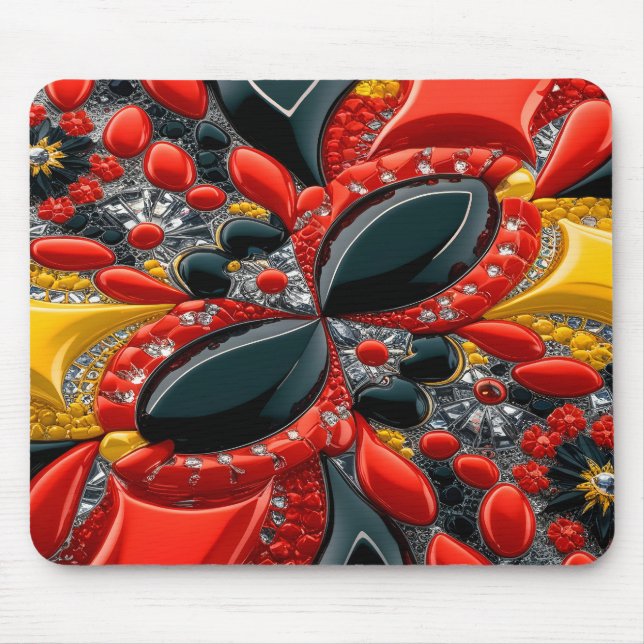Mousepad com Alemanha Colors Design (Frente)