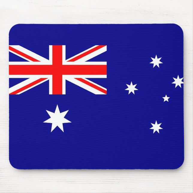 Mousepad com Bandeira da Austrália (Frente)