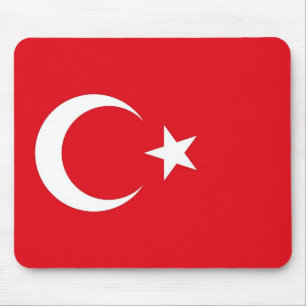 Mousepad com Bandeira da Turquia