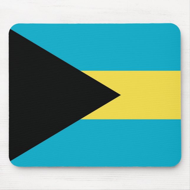 Mousepad com Bandeira das Bahamas (Frente)