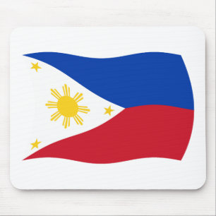 Mousepad com Bandeira das Filipinas