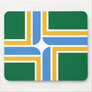 Mousepad com bandeira de Portland, Oregon