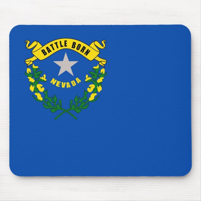 Mousepad com Bandeira do Estado de Nevada - EUA (Frente)