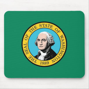 Mousepad com Bandeira do Estado de Washington - EU