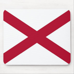 Mousepad com Bandeira do Estado do Alabama - EUA