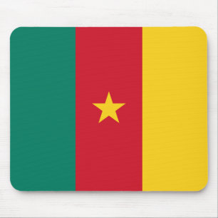 Mousepad com Bandeira dos Camarões