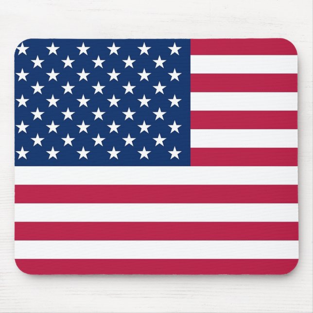 Mousepad com bandeira dos EUA (Frente)