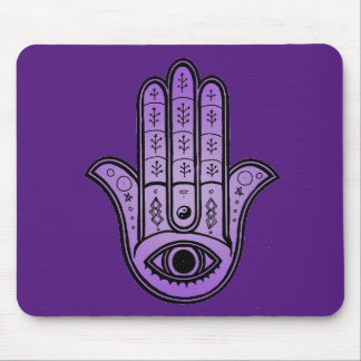 Mousepad com desenho da Mão de Hamsa