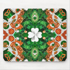 Mousepad com Design de cores da Irlanda