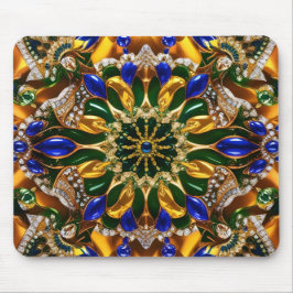 Mousepad com Design de cores do Brasil