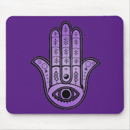 Mousepad com design de Mão Hamsa
