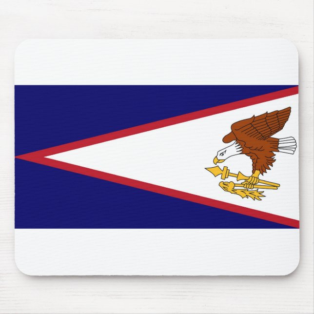 Mousepad com Flag American Samoa- EUA (Frente)