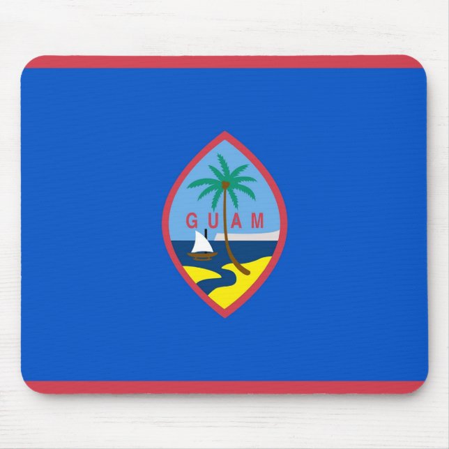 Mousepad com Flag Guam - EUA (Frente)