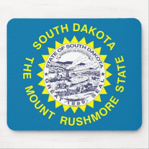 Mousepad com Flag of South Dakota State - EUA