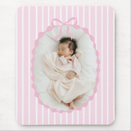 Mousepad com Foto Personalizada e Arco de Listras