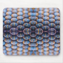 Mousepad com imagem de Honeycomb Abstrato Futuríst