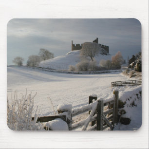 Mousepad com o castelo de Hume no inverno