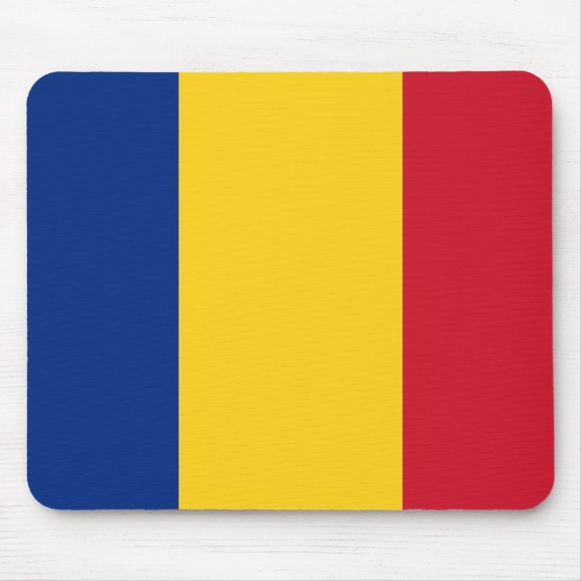 Mousepad com pavilhão da Romênia (Frente)