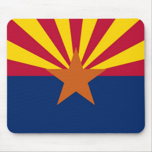 Mousepad com pavilhão do Estado da Arizona - EUA