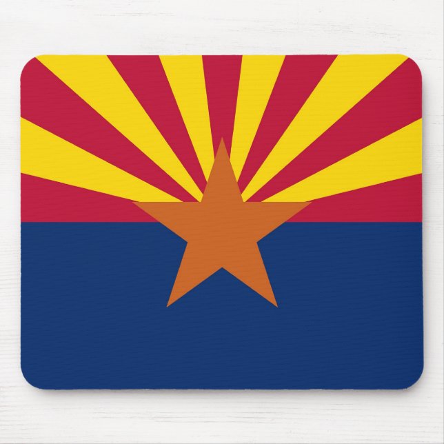 Mousepad com pavilhão do Estado da Arizona - EUA (Frente)