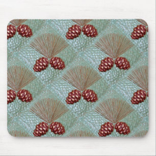 Mousepad Com Ponderosa Pinecones