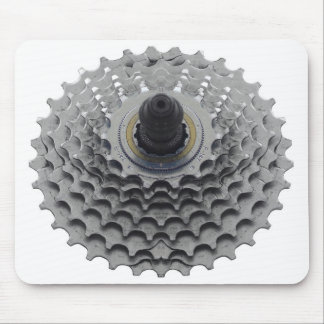 Mousepad com roda dentada da bicicleta