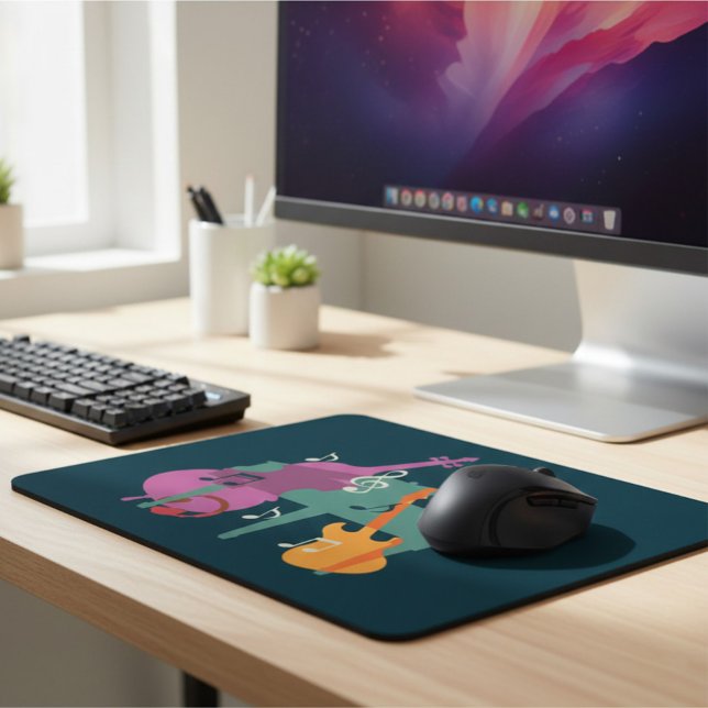 Mousepad Com Tema Musical  (Criador carregado)