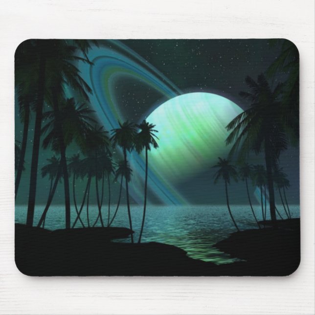 Mousepad com um planeta (Frente)