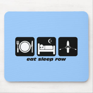 Mousepad coma a fileira do sono