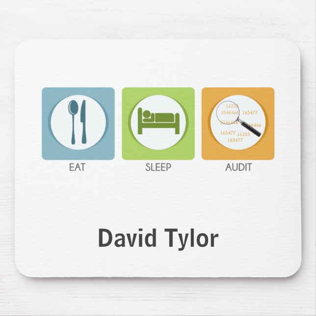 Mousepad Coma Auditoria do Sono! (Frente)