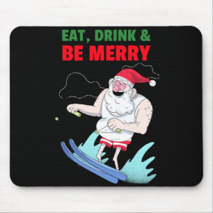Mousepad Coma, Beba e Seja Feliz Natal