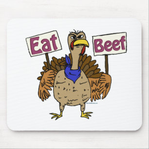 Mousepad Coma carne de bovino - Falando com a Turquia