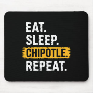 Mousepad Coma Chipotle do Sono Repetir Vintage Chipotle L