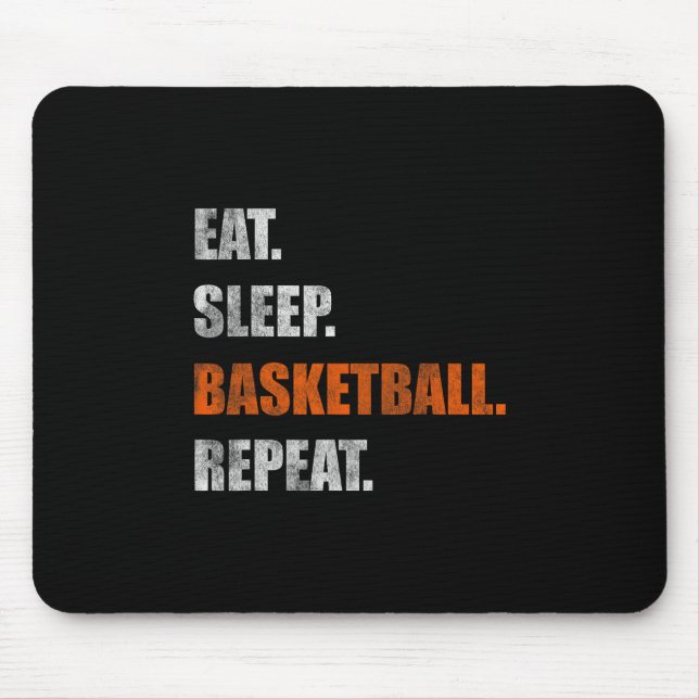 Mousepad Coma Dormir Esboço Repetir 1  (Frente)