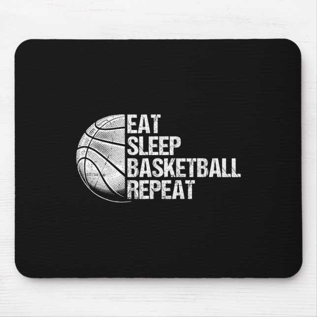 Mousepad Coma Dormir Sketll Repetir Divertido Sketll Jogado (Frente)
