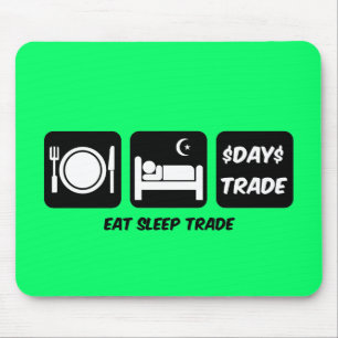 Mousepad coma o comerciante de dia do sono
