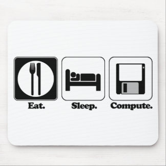 Mousepad coma o computador de repouso