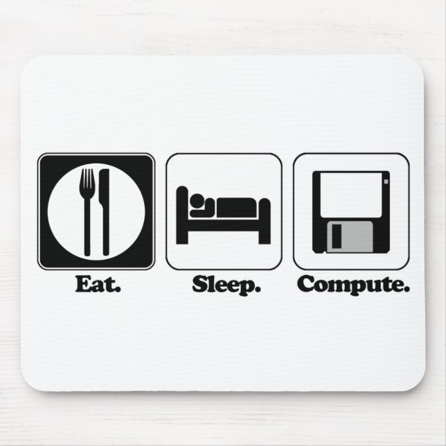 Mousepad coma o computador de repouso (Frente)