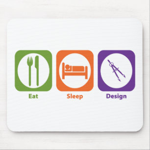 Mousepad Coma o design do sono