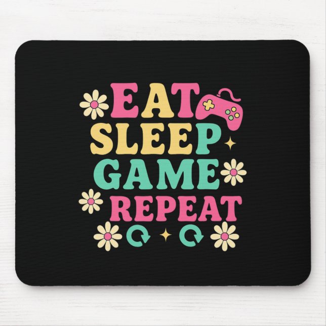 Mousepad Coma O Sono Expanda Um Jardim Repete O Gamer Visto (Frente)
