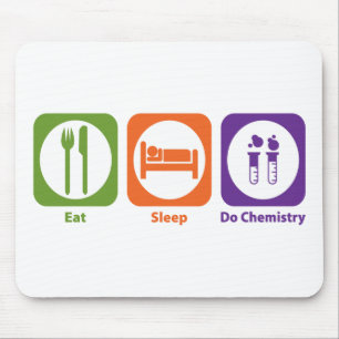 Mousepad Coma o sono fazem a química