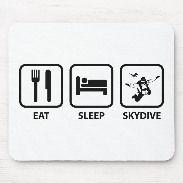 Mousepad Coma o sono Skydive (Frente)