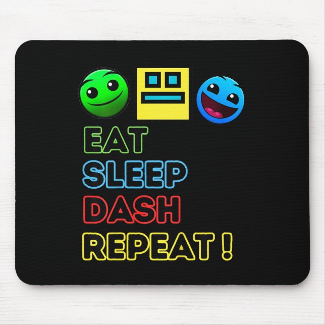 Mousepad Coma O Travamento Do Sono Repetir A Geometria Do J (Frente)